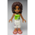 Friends Andrea - White Cropped Trousers, Lime Halter Neck Top – ПРИЯТЕЛИ