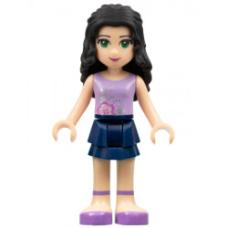 Friends Emma - Dark Blue Layered Skirt, Lavender Top – ПРИЯТЕЛИ