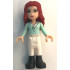 Friends Theresa - White Riding Pants, Light Aqua Long Sleeve Top with Collar – ПРИЯТЕЛИ