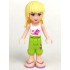 Friends Stephanie - Lime Cropped Trousers, White Top – ПРИЯТЕЛИ