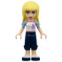 Friends Stephanie - Dark Blue Cropped Trousers, White Soccer Jersey – ПРИЯТЕЛИ