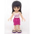 Friends Maya - Magenta Wrap Skirt, White Top – ПРИЯТЕЛИ