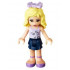 Friends Danielle - Dark Blue Layered Skirt, Lavender Top, Bow – ПРИЯТЕЛИ