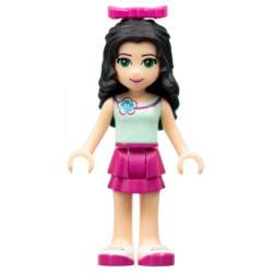 Friends Emma - Magenta Layered Skirt, Light Aqua Top with Flower, Bow – ПРИЯТЕЛИ