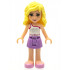 Friends Naya - Medium Lavender Skirt, White Top with Star Belt – ПРИЯТЕЛИ