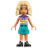 Friends Nova - Medium Lavender Sleeveless Hoodie with Dachshund, Dark Turquoise Shorts, Black and White Boots – ПРИЯТЕЛИ