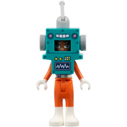 Friends Zac - Dark Turquoise and Orange Robot Costume – ПРИЯТЕЛИ