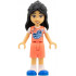 Liann - Coral Outfit with Raccoon and Christmas Lights – ПРИЯТЕЛИ