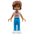 Leo - Bright Light Blue Shirt with Gingerbread Men – ПРИЯТЕЛИ
