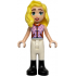 Friends Matilde - Bright Pink Sleeveless Jacket, White Trousers, Black Boots – ПРИЯТЕЛИ