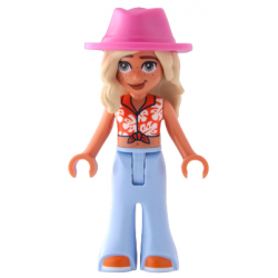 Friends Sage - Reddish Orange Cropped Shirt, Trousers Bell-Bottoms, Orange Shoes, Dark Pink Cowboy H – ПРИЯТЕЛИ