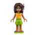 Friends Andrea - Lime Shorts, Bright Light Orange Top with Music Notes, Flower – ПРИЯТЕЛИ