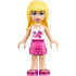 Friends Stephanie - Dark Pink Shorts, White Top with Stars – ПРИЯТЕЛИ