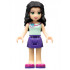 Friends Emma - Dark Purple Skirt, Light Aqua Top with Flower at Neck – ПРИЯТЕЛИ
