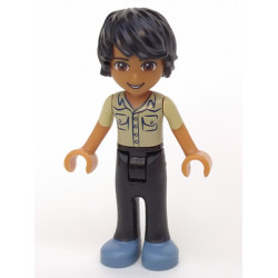 Friends Matthew - Black Trousers, Khaki Shirt – ПРИЯТЕЛИ