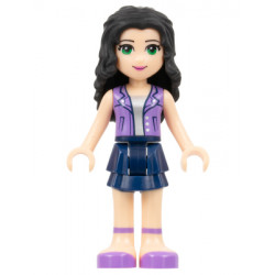 Friends Emma - Dark Blue Layered Skirt, Medium Lavender Vest – ПРИЯТЕЛИ