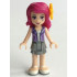 Friends Livi - Flat Silver Layered Skirt, Medium Lavender Vest, Flower – ПРИЯТЕЛИ