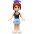 Friends Mia - Bright Light Blue Skirt, Dark Blue Vest Top, Sunglasses – ПРИЯТЕЛИ