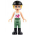 Friends Stephanie - Sand Green Riding Pants, Black Riding Helmet, Lavender Bow, White Top with Stars – ПРИЯТЕЛИ