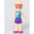 Friends Stephanie - Dark Purple Skirt, Medium Azure Top – ПРИЯТЕЛИ