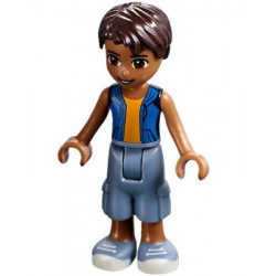 Friends Robert - Sand Blue Long Shorts, Blue Sleeveless Hoodie – ПРИЯТЕЛИ