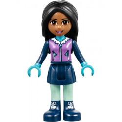 Friends Amanda - Dark Blue Skirt, Medium Lavender Vest – ПРИЯТЕЛИ