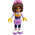 Friends Andrea - Medium Lavender Skirt, Ski Vest, Glasses – ПРИЯТЕЛИ