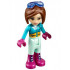 Friends Amy - Light Aqua Trousers, Dark Azure Top, Glasses – ПРИЯТЕЛИ