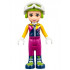Friends Olivia (Light Nougat) - Magenta Trousers, Ski Jacket, Helmet, Goggles – ПРИЯТЕЛИ