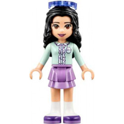 Friends Emma - Medium Lavender Layered Skirt, Light Aqua Top, Sunglasses – ПРИЯТЕЛИ