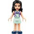 Friends Emma - Light Aqua Skirt, Medium Lavender Top with Light Aqua Apron – ПРИЯТЕЛИ