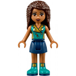 Friends Andrea - Dark Blue Skirt, Dark Turquoise Top – ПРИЯТЕЛИ