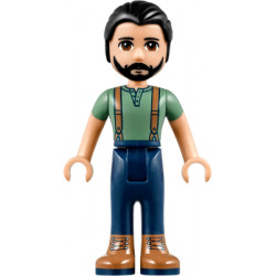 Friends Steve - Dark Blue Pants, Sand Green Top – ПРИЯТЕЛИ