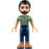 Friends Steve - Dark Blue Pants, Sand Green Top – ПРИЯТЕЛИ