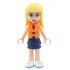 Friends Stephanie - Dark Blue Layered Skirt, Medium Azure and Dark Purple Top, Life Jacket – ПРИЯТЕЛИ