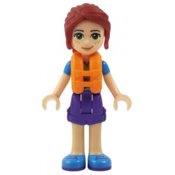 Friends Mia - Dark Purple Shorts, Lime Top, Life Jacket – ПРИЯТЕЛИ