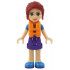 Friends Mia - Dark Purple Shorts, Lime Top, Life Jacket – ПРИЯТЕЛИ