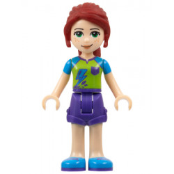 Friends Mia - Dark Purple Shorts, Lime Top – ПРИЯТЕЛИ
