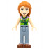 Friends Ann - Sand Blue Trousers, Lime Top with Necklace – ПРИЯТЕЛИ