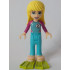 Friends Stephanie - Medium Azure and Magenta Wetsuit, Lime Flippers – ПРИЯТЕЛИ