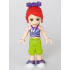 Friends Mia - Lime Cropped Trousers, Striped Top, Bow – ПРИЯТЕЛИ