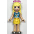 Friends Stephanie - Yellow Skirt, Medium Azure and White Top, Sunglasses – ПРИЯТЕЛИ