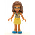 Friends Olivia (Nougat) - Bright Light Yellow Dress and Blue Shoes – ПРИЯТЕЛИ