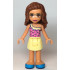 Friends Olivia (Nougat) - Bright Light Yellow Skirt, Dark Pink Top, Dark Azure Shoes – ПРИЯТЕЛИ