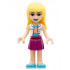 Friends Stephanie - Magenta Skirt, White Top with Paw Print Undershirt – ПРИЯТЕЛИ