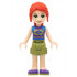 Friends Mia - Olive Green Shorts, Dark Purple Shoes and Top with Diamonds and Triangles – ПРИЯТЕЛИ