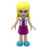 Friends Stephanie - Magenta Skirt and Top with Silver Vest – ПРИЯТЕЛИ