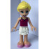 Friends Stephanie - Magenta Tank Top, White Skirt, and Bright Pink Ballet Shoes – ПРИЯТЕЛИ