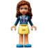 Friends Olivia (Nougat) - Bright Light Yellow Skirt, Dark Blue Jacket, Dark Azure Shoes – ПРИЯТЕЛИ