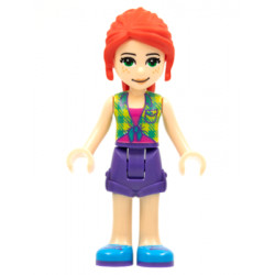 Friends Mia - Lime Plaid Shirt, Dark Purple Shorts – ПРИЯТЕЛИ